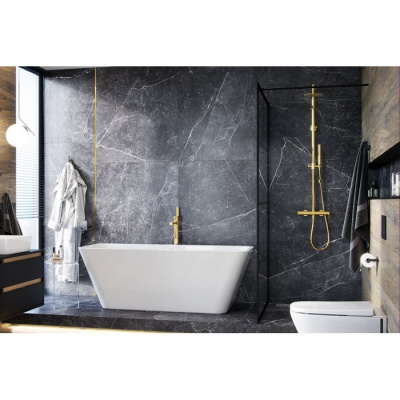 Система для душа наружного монтажа EXCELLENT Rain Pi AREX.1281GL (золото) фото в интернет-магазине Русалия