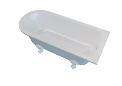 Ванна РЕТРО пустая, литой мрамор 1700х750 01010006 Astra-Form фото в интернет-магазине Русалия