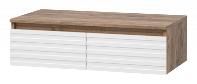 Консоль Dakota 80 на металлокаркасе (белая) DAK-019080-19-012Я Brevita фото в интернет-магазине Русалия