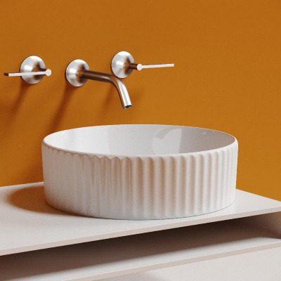 Умывальник чаша накладная круглая Element 360*360*115мм CN6057 Ceramica Nova фото в интернет-магазине Русалия