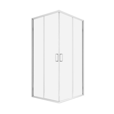 Душевое ограждение NEW TRENDY SUVIA 80x80x185 K-0791 (хром) фото в интернет-магазине Русалия