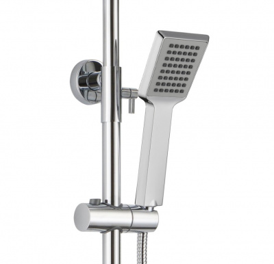 Душевая система со смесителем на ванну Real F6333367CP-A-RUS Bravat фото в интернет-магазине Русалия