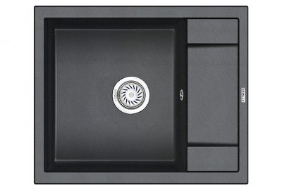 Кухонная мойка GRANULA (6002, ШВАРЦ) фото в интернет-магазине Русалия