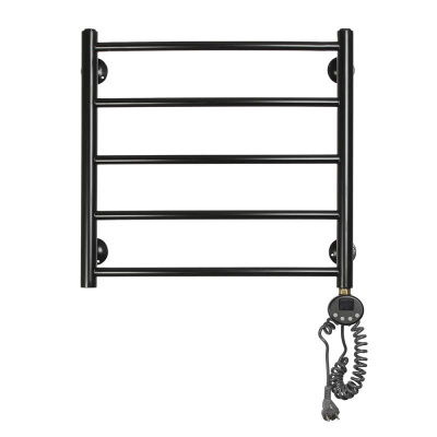 Электрический полотенцесушитель Калипсо П5 500x500 ЧРН ER, черный, матовый Domoterm фото в интернет-магазине Русалия