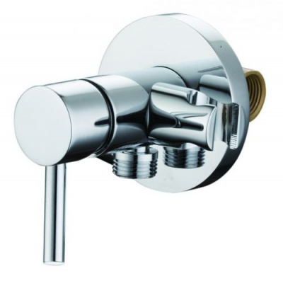 Встраиваемый смеситель с держателем для гигиенического душа SP-205 RGW фото в интернет-магазине Русалия