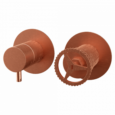 Смеситель для душа Remer Chrono CH92ZPRP, медь брашированная фото в интернет-магазине Русалия