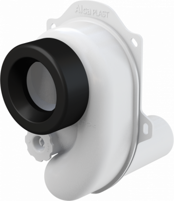 Сифон для писсуара горизонтальный A45B AlcaPlast фото в интернет-магазине Русалия