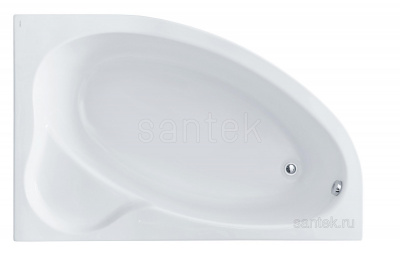 Ванна акриловая Эдера 170х110 R 1WH111994 ПРАВАЯ Santek