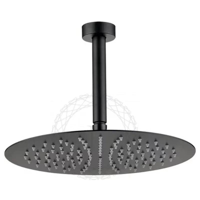 Душевая система встраиваемая FILARETE Roun FL1024BL, черный фото в интернет-магазине Русалия