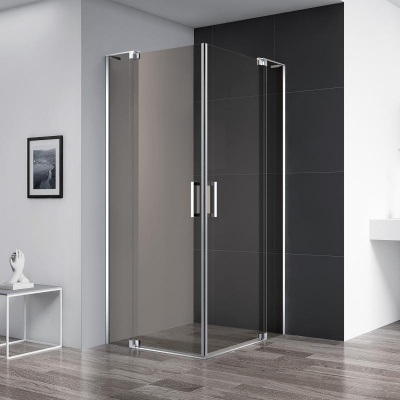 Душевой уголок CEZARES SLIDER-A-2-80/90-BR-Cr фото в интернет-магазине Русалия