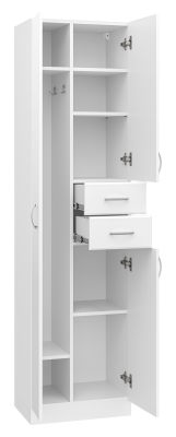 Шкаф - пенал Мисти 50 Э-05050-011 Misty фото в интернет-магазине Русалия