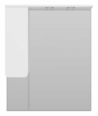 Зеркальный шкаф Чегет 85 левый П-Чег-02085-01Л Misty фото в интернет-магазине Русалия