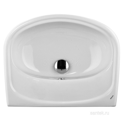Раковина Santek Анимо 50 без отверстия под смеситель 1WH110493 фото в интернет-магазине Русалия