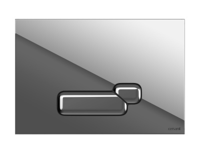 Клавиша смыва Actis хром BU-ACT/Cg Cersanit фото в интернет-магазине Русалия