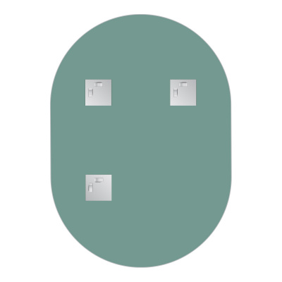 Зеркало настенное Primary EVOFORM 50х70 см, BY 0134 фото в интернет-магазине Русалия