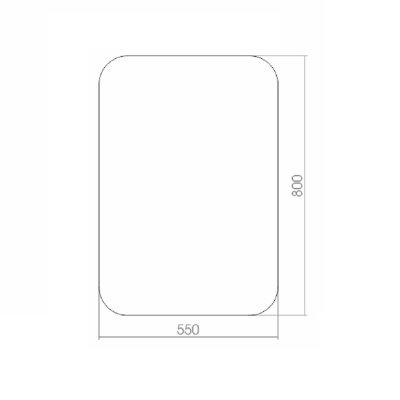 Зеркало LORANTO Выбор 550х800 фото в интернет-магазине Русалия