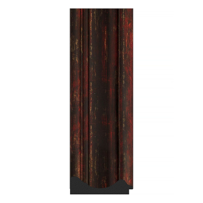 Зеркало настенное Polygon EVOFORM в багетной раме тёмный прованс, 69х89 см, BY 7219 фото в интернет-магазине Русалия