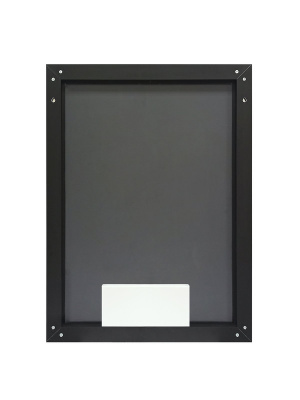 Зеркало с подсветкой Frame Black 600x800 ЗЛП948 Continent фото в интернет-магазине Русалия