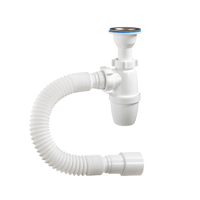 Сифон для умывальника с выпуском и гофрой А-32019 Orio фото в интернет-магазине Русалия