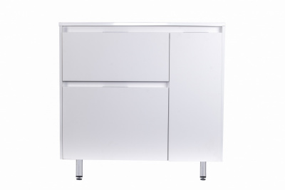 Тумба с раковиной Барселона 90 напольная ЛЕВАЯ Style Line фото в интернет-магазине Русалия