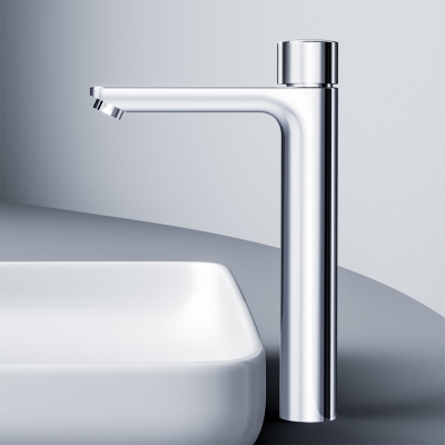 F85A92500 X-Joy TouchReel смеситель д/умывальника, высокий, хром, шт. фото в интернет-магазине Русалия