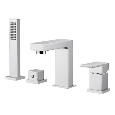 Смеситель ABBER Daheim AF8213 на борт ванны, хром фото в интернет-магазине Русалия