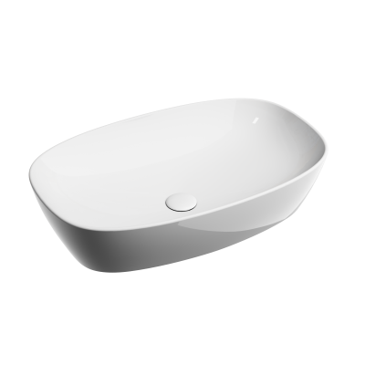 Умывальник чаша накладная овальная Element 600*380*138мм CN6049 Ceramica Nova фото в интернет-магазине Русалия