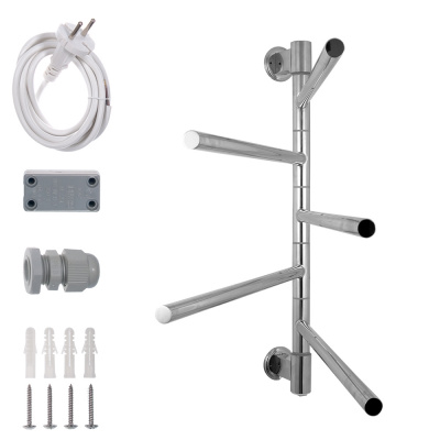 Полотенцесушитель электрический I chrome G5 640*555 Energy фото в интернет-магазине Русалия