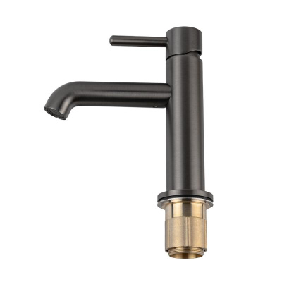 Смеситель для раковины FILARETE Roun FL5020BG, графит фото в интернет-магазине Русалия