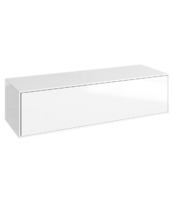 Тумба дополнительная 120 белый GEN0312W  Genesis Aqwella фото в интернет-магазине Русалия