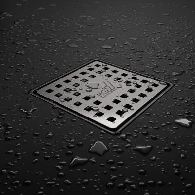 Душевой трап 11х11 см с решеткой SDR-14-11 RGW фото в интернет-магазине Русалия