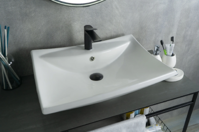 Раковина накладная прямоугольная Simple-N N9111 GID фото в интернет-магазине Русалия