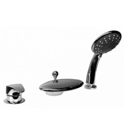 Встраиваемый смеситель на борт ванны Niagara F5140197CP-RUS Bravat фото в интернет-магазине Русалия