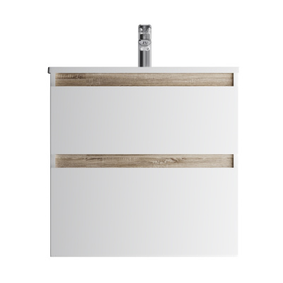 M85AFHX0652WG X-Joy, База под раковину, подвесная, 65 см, 2 ящика, белый глянец Am.Pm фото в интернет-магазине Русалия