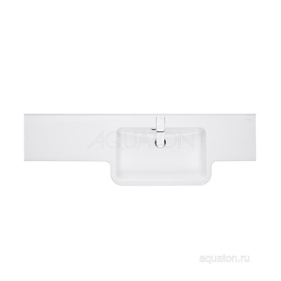 Раковина AQUATON Hotel B 129 правая белая 1A709931PI01P фото в интернет-магазине Русалия