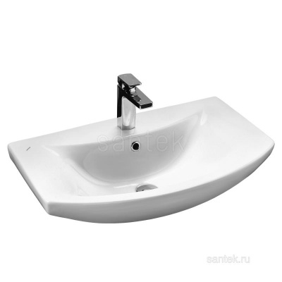 Раковина Santek Балтика 70 отверстие под смеситель 1WH207776 фото в интернет-магазине Русалия
