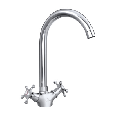 Смеситель Славен для кухни Город И (СЛ-ДВ-И22) фото в интернет-магазине Русалия