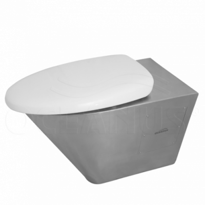 Унитаз подвесной из стали 1-003.1 Oceanus фото в интернет-магазине Русалия