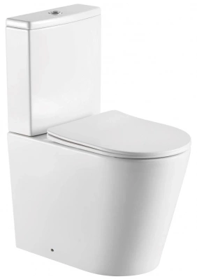 Унитаз-компакт Оберон AQ1273S-00 с сиденьем Soft Close Aquatek фото в интернет-магазине Русалия