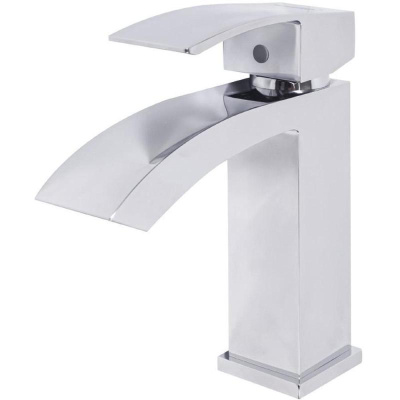 Смеситель для раковины Hansberge H1077C, хром фото в интернет-магазине Русалия