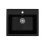 Кухонная мойка Maretti Kitchen KT565-BL, черный фото в интернет-магазине Русалия