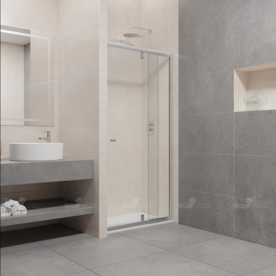 Распашная дверь для душа 120 PA-02 RGW фото в интернет-магазине Русалия