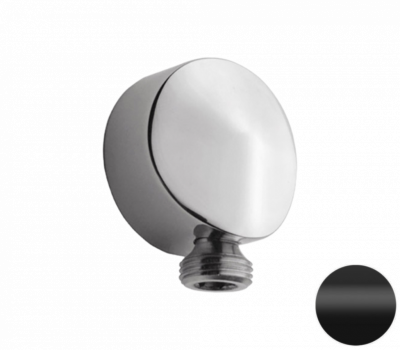 Шланговое подключение для душа Remer 309LNO, черный матовый фото в интернет-магазине Русалия