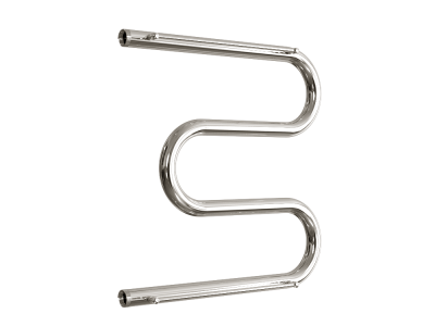 Полотенцесушитель ДВИН M 50/50 c полкой Водяной 1" К0  Полированный 4627086010769 фото в интернет-магазине Русалия