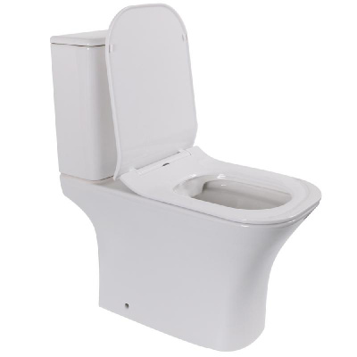 Унитаз VETTORE напольный безободковый Ceruttispa CT7192 (650x340x770) фото в интернет-магазине Русалия