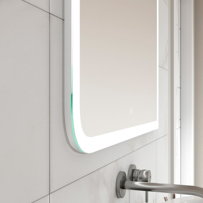 Зеркало с подсветкой Fantasy 800х600 ЗЛП37 Continent фото в интернет-магазине Русалия