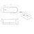 W80A-170-070W-A Like, ванна акриловая A0 170х70 см,шт Am.Pm фото в интернет-магазине Русалия