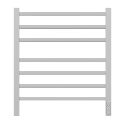 Полотенцесушитель электрический Point Вега PN71856W П7 500x600, диммер справа, белый фото в интернет-магазине Русалия