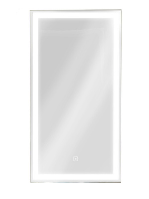 Зеркальный шкаф Mirror Box 350х650 правый, интегрированная ручка МВК054 Continent фото в интернет-магазине Русалия