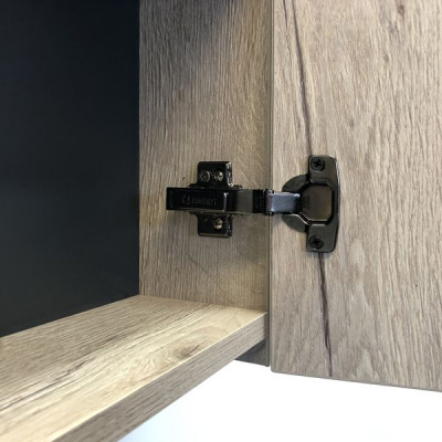 Шкаф подвесной Comforty Порто-50 дуб дымчатый фото в интернет-магазине Русалия